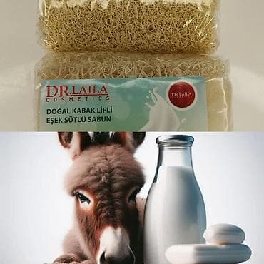 DR. LAILA COSMETICS – Doğal kabak lifli sabunlar Məhsul növləri: -