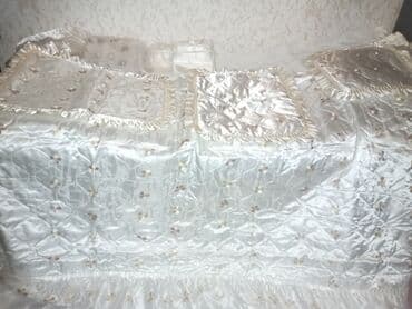 Digər tekstil: Yataq üçün Yeni rəng - Bej Yataq örtüyü, Ünvandan götürmə — 9