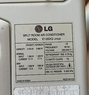 midea kondisioner pult: Kondisioner LG, İşlənmiş, 30-35 kv. m, Split sistem, Kredit yoxdur — 2