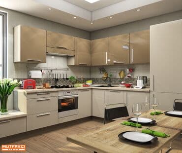 akrilik: Mətbəx mebeli sifarişlə (endirim) | AKRİL (MDF) @mebelmanplus'dan — 6