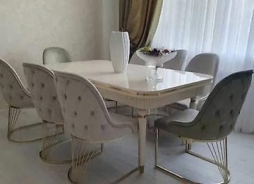 kuxna masalari: Qonaq otağı üçün, Yeni, Açılan, Kvadrat masa — 8