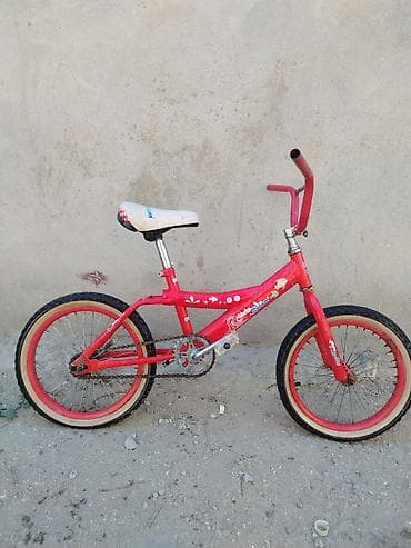 Uşaq velosipedi – BMX tərzində - Rəng: qırmızı (çərçivə, asqı 16