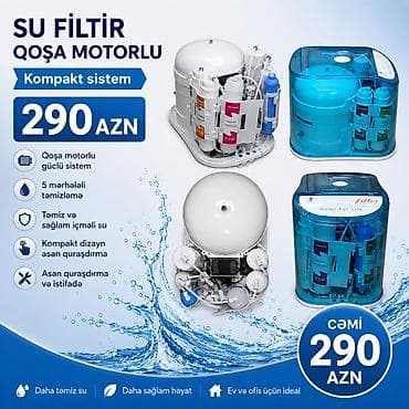ucuz modemler: ✅Qosha Matorlu və Pompalı 💧 Güvenlux A-Class 6 Mərhələli Su Filtri — 3