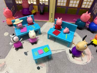 oyuncaq robot: Peppa pig mekteb.orginaldi — 2