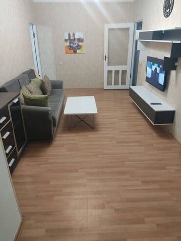 maştağa kiraye: Mənzil kirayə verilir. 3 otaq, 5.1 m. tam əşyalı, Elmler m. Uzun — 8