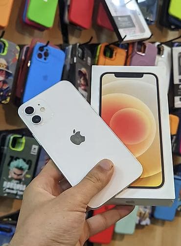 iphone 512 gb: IPhone 12, 128 GB, Ağ, Zəmanət, Simsiz şarj, Face ID — 1