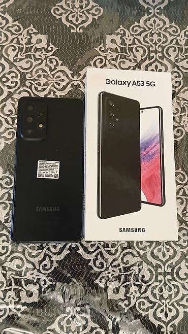 xolodilnik satilir: Samsung Galaxy A53 5G, 128 GB, rəng - Qara, Barmaq izi, Face ID — 4