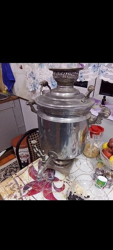 Техника для кухни: Б/у Дровяной Самовар, Более 10 л, Самовывоз — 1