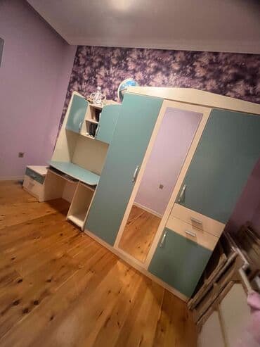 балконный шкаф: Распашной, 3 двери Прямой шкаф, Гардеробный шкаф, Турция — 4