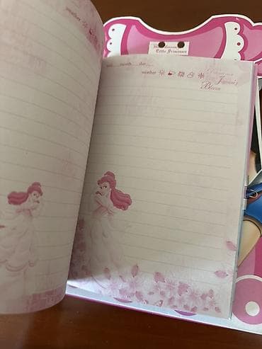 dəftərlər: Uşaq üçün “Little Princesses” mövzulu gündəlik dəftər - Sərt cildli — 3