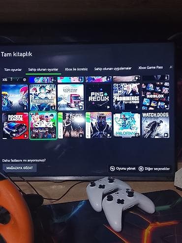 xbox one fat: Xbox One S (ağ) oyun konsolu komplekti 360 gb boş yeri var yaxşı — 3