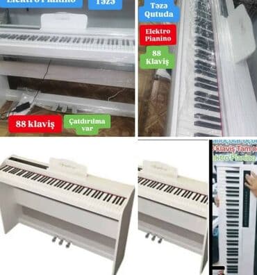 şəxsi əşya: Elektro Pianino Səs - yüksək keyfiyyətli piano səsindən istifadə — 12