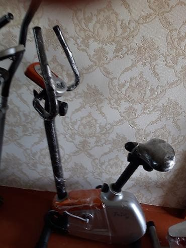 Bu, evdə məşq üçün nəzərdə tutulmuş stasionar velosipeddir. O, bədənin