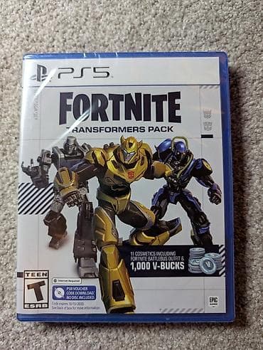 mafia ps5: PS5 üçün Fortnite – Transformers Pack Məzmun: - Fortnite üçün — 1
