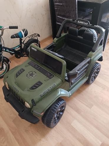 wrangler jeep: Uşaq elektrik maşını – “SUPER CAR” off-road jeep stili adapteri yoxdur — 2