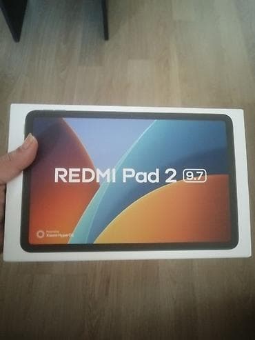 smart android box: REDMI Pad 2 9.7 – Graphite Gray - Ekran: 9.7 düym (24.51 sm) 2K, 120 — 1