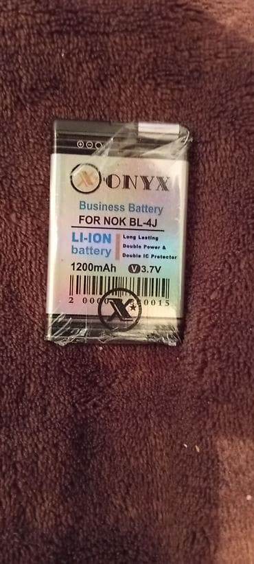 nokia ucuz: ONYX BL-4J Li-ion batareya - Uyğunluq: NOKIA BL-4J standartını — 1