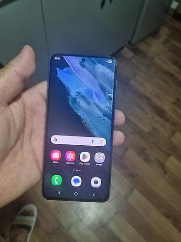 Mobil telefon və aksesuarlar: Samsung Galaxy S21, 128 GB, rəng - Boz, Face ID — 2