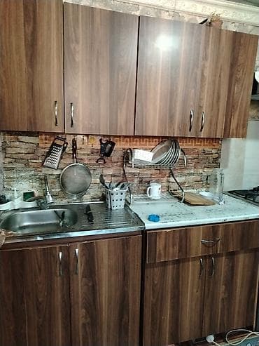 Mətbəx mebeli: Mətbəx mebel dəsti – qoz ağacı rəngində MDF/Laminat örtüklü. - Üst və — 6