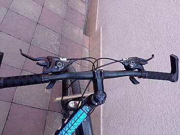 26" dağ velosipedi – Anmer markalı, qara-mavi dizayn Texniki