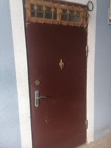 2ci el qapi: Dəmir giriş qapısı – ikiüzlü dizayn - Material: bərk dəmir lövhə — 3