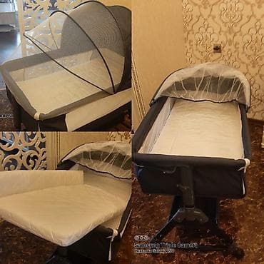 Dilek Beşik 50 azn satilir Təp teze 2 matrası var. Başqa beşiyi — 1