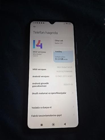 redmi not 10 t: Redmi 10C, 64 GB, rəng - Göy, İki sim kartlı — 4