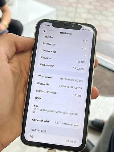 instax qiyməti: IPhone 11, 128 GB, Ağ, Face ID — 8