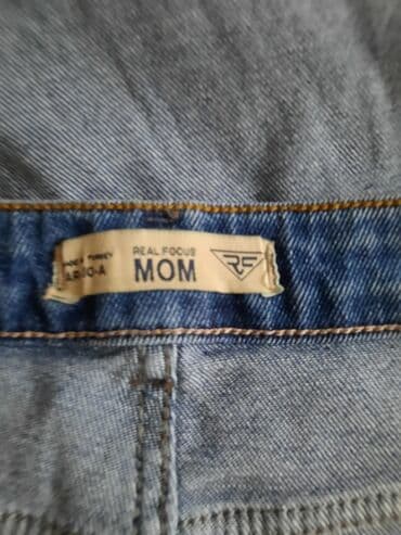 Jins şalvar qadın ücun. Длина- 100 см. Состояние отличное. Qadin ucun — 5