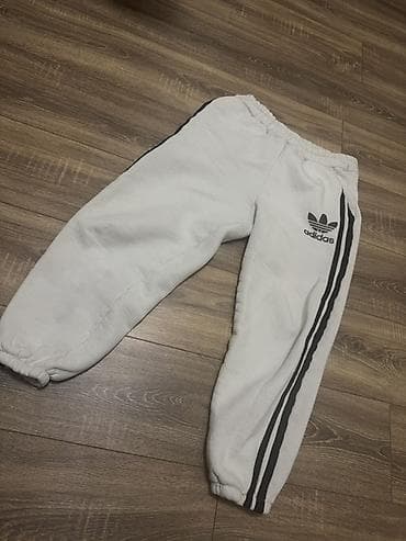 Adidas üçzolaqlı idman dəsti - Rəng: ağ, qara zolaqlar - Tərkib — 1