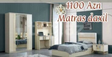 tek adamliq kravat: Oğlan və qız üçün, Yeni, Təknəfərlik çarpayı, Dolab, Tumba — 6