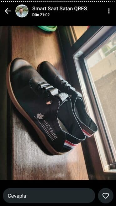 kişi üçün kətan mokasinlər: Məhsul: Kişi ayaqqabısı – XIZTAINI (DASH FASHION etiketi ilə) 39 41 42 — 1