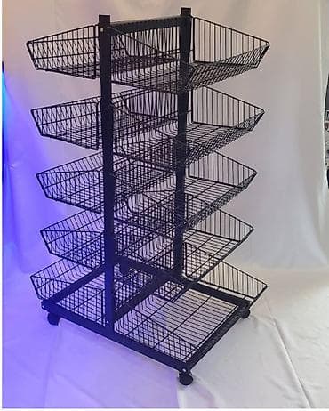 Оборудование для магазинов: Səbət\setka səbət
Qiymət:240 azn
Rəng: qara — 1