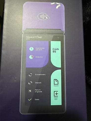SMARTONE Bank POS terminali - Toxunma ekranlı, kompakt və mobil POS