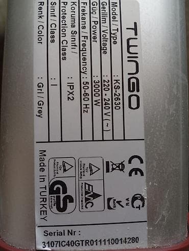 kamp evi: Twingo KS-2630 infraqırmızı qızdırıcı – stativli model Xüsusiyyətlər — 3