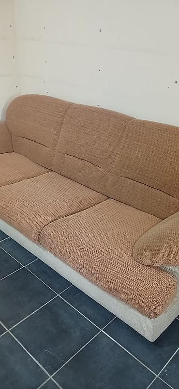 cxol: İşlənmiş, Di̇van-kravat, 2 kreslo, Bazasız, Açılan — 2