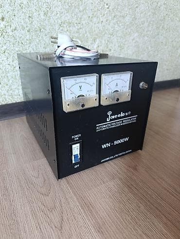 ev dekoru: Jacobs WN-5000W avtomatik gərginlik tənzimləyicisi (Automatic Voltage — 2
