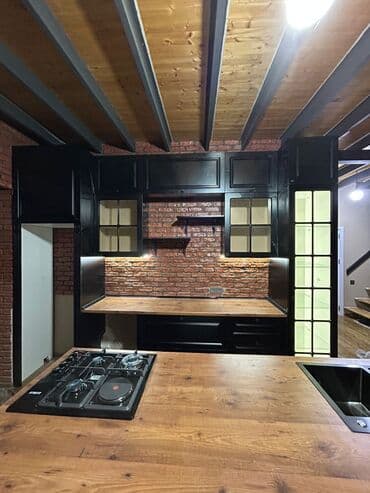 xonca kiraye: Sifarişlə mətbəx dəsti, Özü çəkən petlələr, MDF, Kredit var, Pulsuz çatdırılma — 4