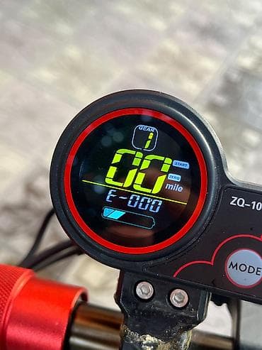 Elektrikli skuter – güclü off-road model - Model yazısı: “S8/S9 Pro” — 5