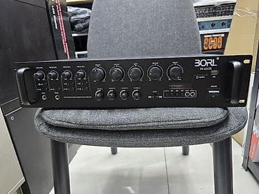 ses dinamikleri: BORL PA-750D – Professional Audio zonalı gücləndirici - 6 zona — 5