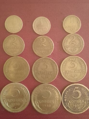 gumus qepik: Məhsul: SSRİ dövrünə aid 15 qəpik (15 коп.) sikkələri kolleksiyası — 1