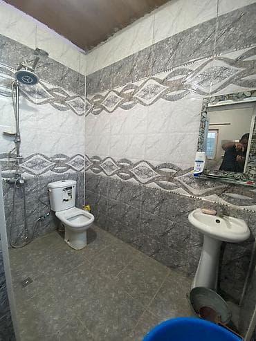 bine qesebesinde: 3 otaqlı, 75 kv. m, Yeni təmirli — 5