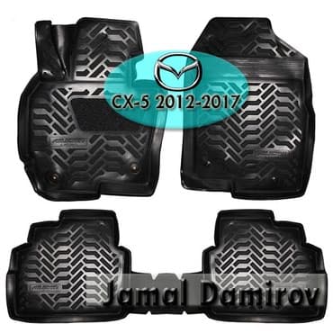 антискользящие коврики: Mazda CX-5 CX5 2012-2017 üçün poliuretan AİLERON ayaqaltilar — 1