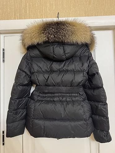 moncler bakı: Moncler qadın şişmə qış gödəkçəsi - Rəng: qara - Model: beldən — 5