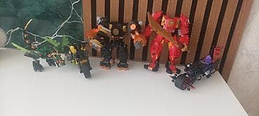 minecraft oyuncaq: Orginal Lego Ninjago Mechler ve yaninda orginal olmayan legolar var — 1
