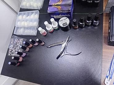 Manikür və gel lak üçün tam dəst men bunu aldimki ozum evde oz — 4