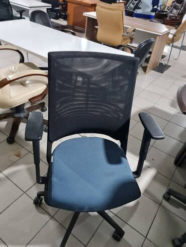 işlənmiş kreslolar: İşlənmiş, Təkərli, Qolları tənzimlənir, Parça — 3