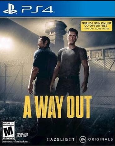PS4 və PS5 üçün A way out oyunun yazılması✔️ Əlaqə : 055 572 64 65 📞