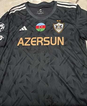 Futbolka, Adidas, L, rəng - Qara
