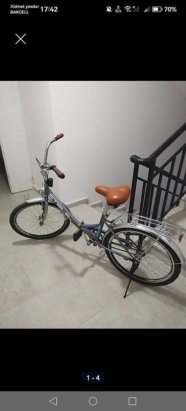 Stels Pilot 230 şəhər/krüizer tipli velosiped - Rəng: boz-gümüş lalafo.az -da Stels Pilot 230 şəhər/krüizer tipli velosiped - Rəng: boz-gümüş